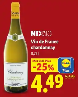Lidl Bonot Chardonnay aanbieding