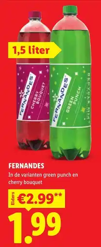 Lidl Fernandes aanbieding