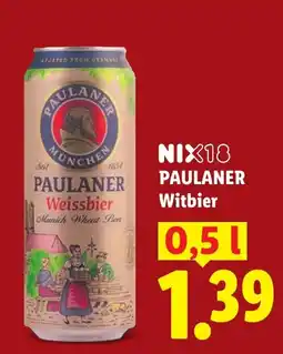 Lidl Paulaner Weissbier aanbieding