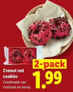 Lidl Cronut red cookies aanbieding