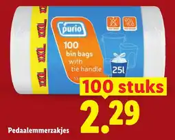 Lidl Purio Pedaalemmerzakjes aanbieding
