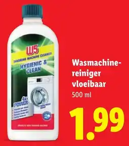 Lidl W5 Wasmachine-reiniger aanbieding