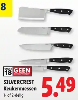 Lidl Silvercrest Keukenmessen aanbieding