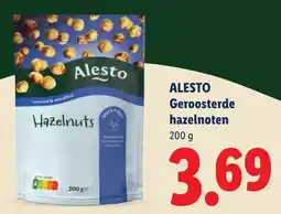 Lidl Alesto Geroosterde hazelnoten aanbieding