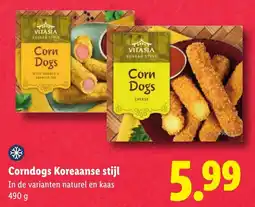 Lidl Corn Dogs Koreaanse stijl aanbieding