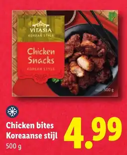 Lidl Chicken bites Koreaanse stijl aanbieding