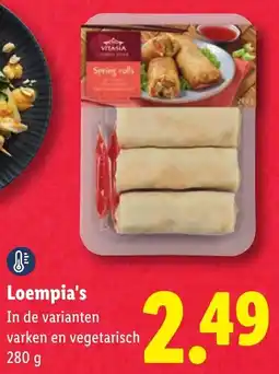 Lidl Vitasia Spring rolls aanbieding