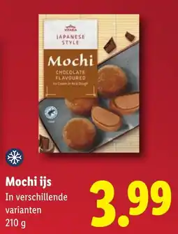 Lidl Mochi ijs aanbieding