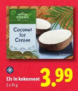 Lidl Vitasia Coconut Ice Cream aanbieding