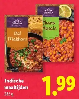 Lidl Vitasia Indiase maaltijden aanbieding