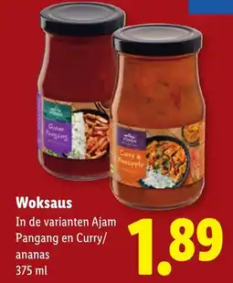 Lidl Woksaus aanbieding