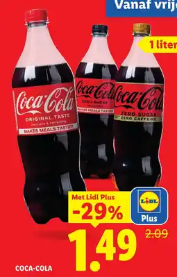 Lidl Coca-Cola aanbieding