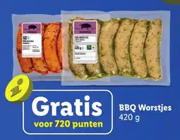 Lidl BBQ Worstjes aanbieding