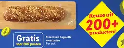 Lidl Steenoven baguette meerzaden aanbieding