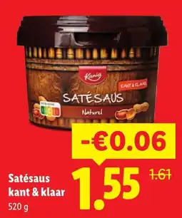 Lidl Kania Satésaus aanbieding