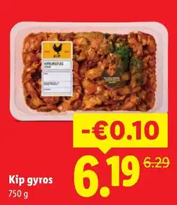 Lidl Kip gyros aanbieding