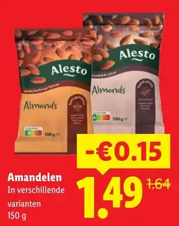 Lidl Alestos Amandelen aanbieding
