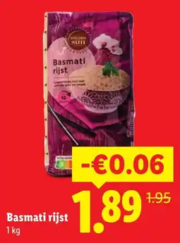 Lidl Golden Sun Basmati rijst aanbieding