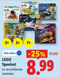 Lidl LEGO Speelset aanbieding
