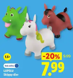 Lidl Lupilu Skippy dier aanbieding