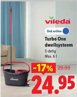 Lidl Vileda Turbo One dweilsysteem aanbieding