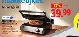Lidl Silvercrest RVS contactgrill aanbieding