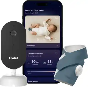 Coolblue Owlet Dream Duo Bedtime Blue OW-DSDUO-BL aanbieding