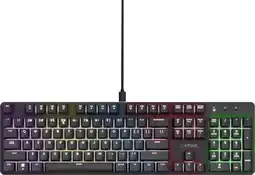 Coolblue Trust GXT 871 Zora Mechanisch Gaming Toetsenbord Qwerty aanbieding