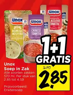 Vomar Voordeelmarkt Unox Soep in Zak aanbieding