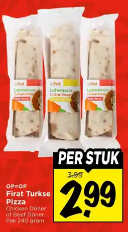 Vomar Voordeelmarkt Firat Turkse Pizza aanbieding