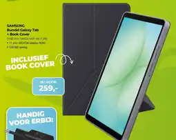 EP Beerepoot Samsung bundel galaxy tab + book cover aanbieding