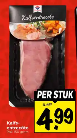 Vomar Voordeelmarkt Kalfs-entrecôte aanbieding