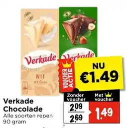 Vomar Voordeelmarkt Verkade Chocolade aanbieding