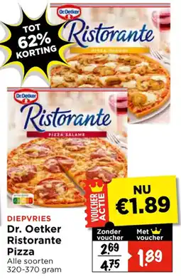 Vomar Voordeelmarkt Dr. oetker ristorante pizza aanbieding