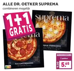 Boon`s Markt dr. oetker suprema aanbieding