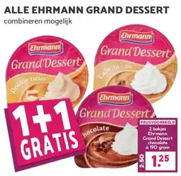 Boon`s Markt Ehrmann Grand Dessert aanbieding