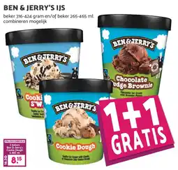 Boon`s Markt Ben & Jerry's ijs aanbieding