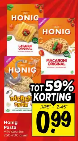 Vomar Voordeelmarkt Honig Pasta aanbieding
