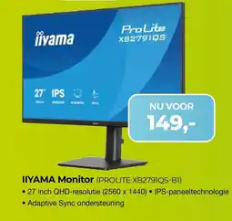 EP Beerepoot Iiyama Monitor (prolite xb2791qs-b1) aanbieding