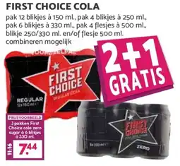 Boon`s Markt First choice cola aanbieding