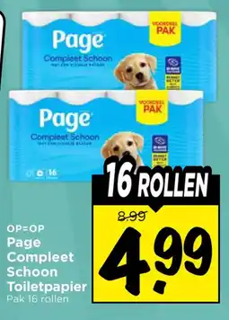 Vomar Voordeelmarkt Page Compleet Schoon Toilet papier aanbieding