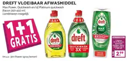Boon`s Markt Dreft vloeibaar afwasmiddel aanbieding