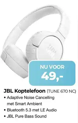 EP Beerepoot JBL Koptelefoon (TUNE 670 NC) aanbieding