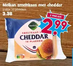 Boon`s Markt Melkan smeltkaas met cheddar aanbieding