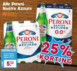 Boon`s Markt Alle Peroni Nastro Azzuro NIX18 aanbieding