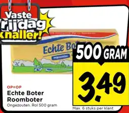 Vomar Voordeelmarkt Echte Boter Roomboter aanbieding