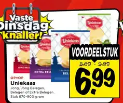 Vomar Voordeelmarkt Uniekaas aanbieding