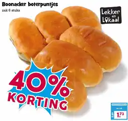 Boon`s Markt Boonacker boterpuntjes aanbieding