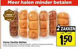 Vomar Voordeelmarkt Verse Zachte Bollen aanbieding