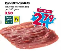 Boon`s Markt Runderrookvlees aanbieding